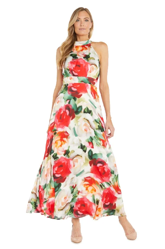 TightmatchR&M Richards 6608 Long Printed Formal Maxi Dress