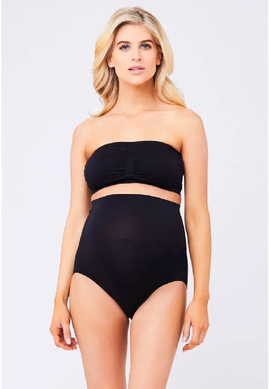 Strapless Bandeau in Black by RipeCroptopweb