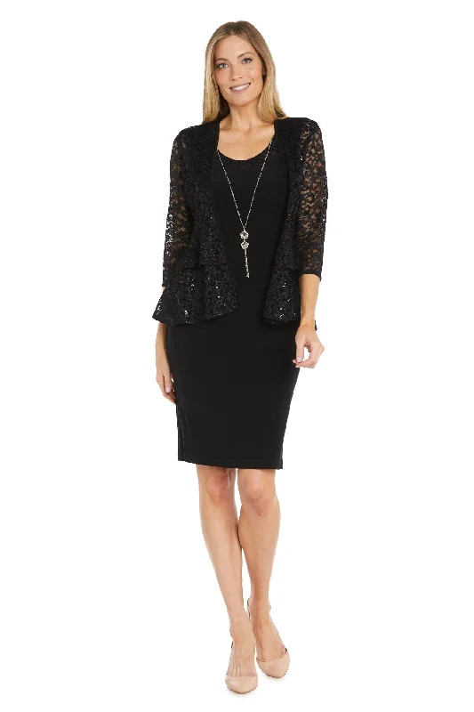 TightcornerR&M Richards 6145 Short Mother of the Bride Jacket Dress