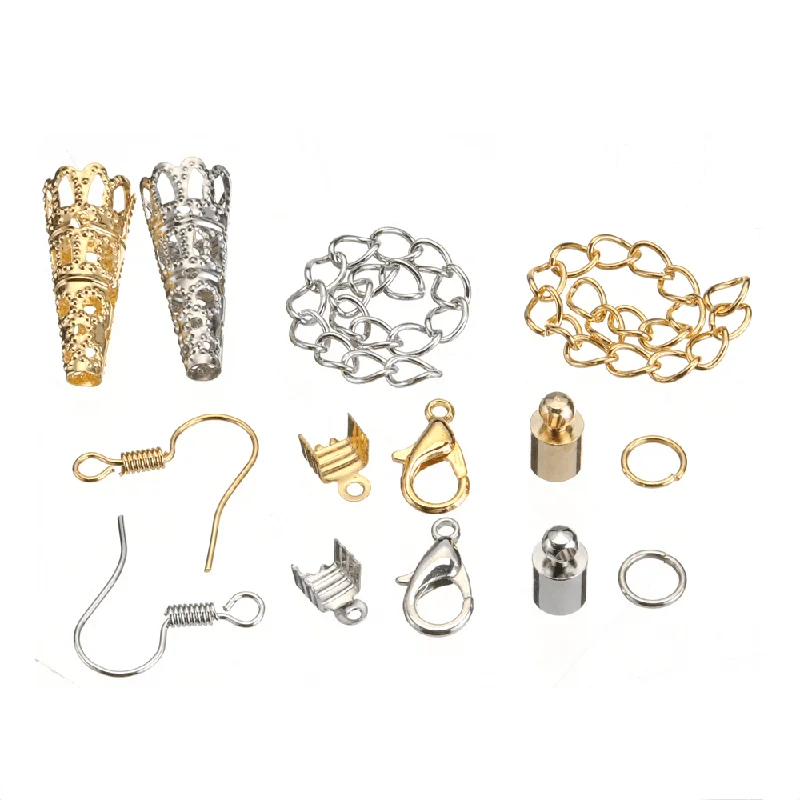 960Pcs/Set Jewelry Making Kit DIY Earring Findings Hook Pins Mixed Handcraft Accessories