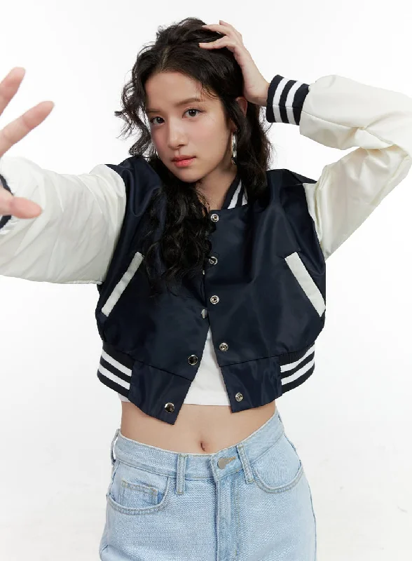 Cropped Varsity Jacket ON404Croptopcommunity