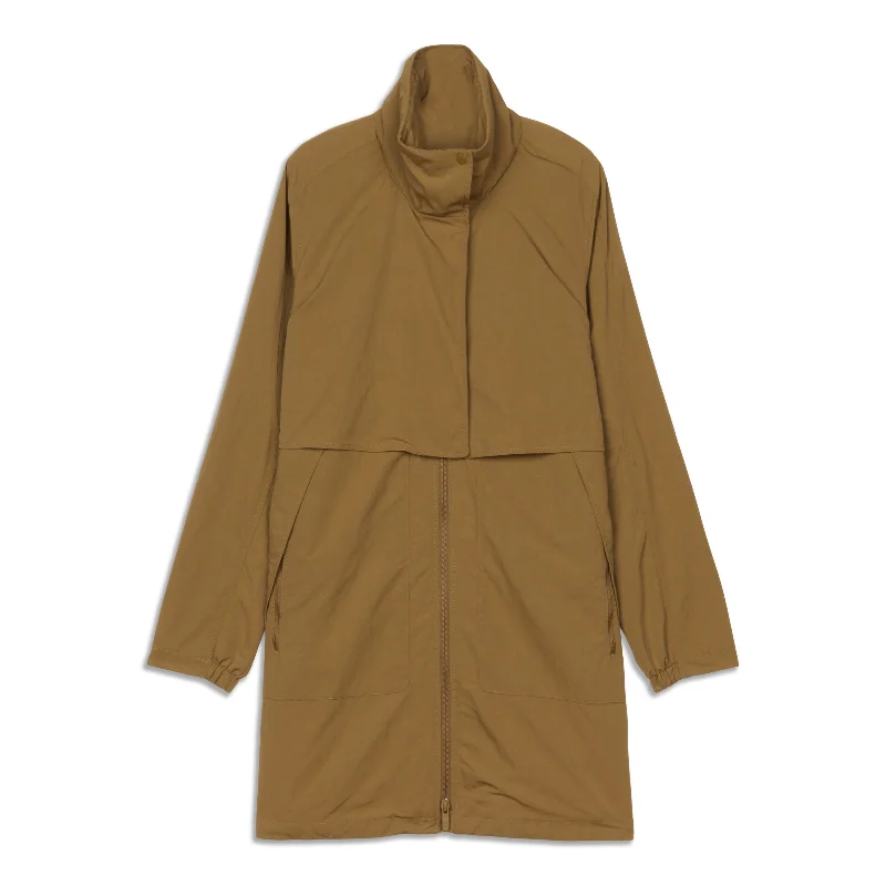 Hooded JacketsAlways Effortless Long Jacket - Resale