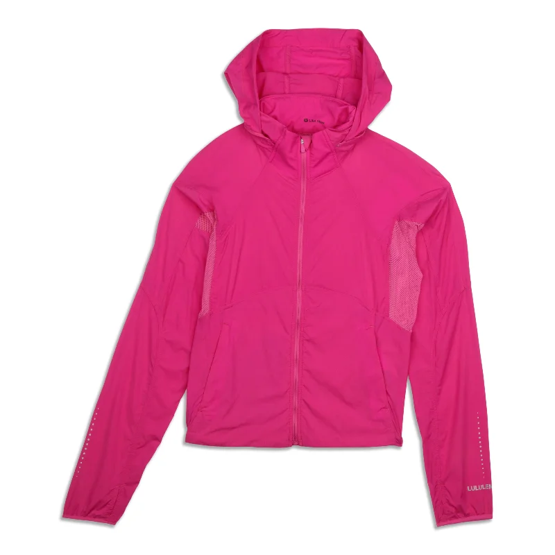 Pocketed JacketsClassic-Fit Ventilated Running Jacket - Resale