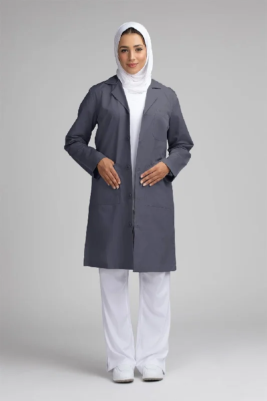 Sequined JacketsUnisex Long Jacket / Labcoat - SC 101C Pewter