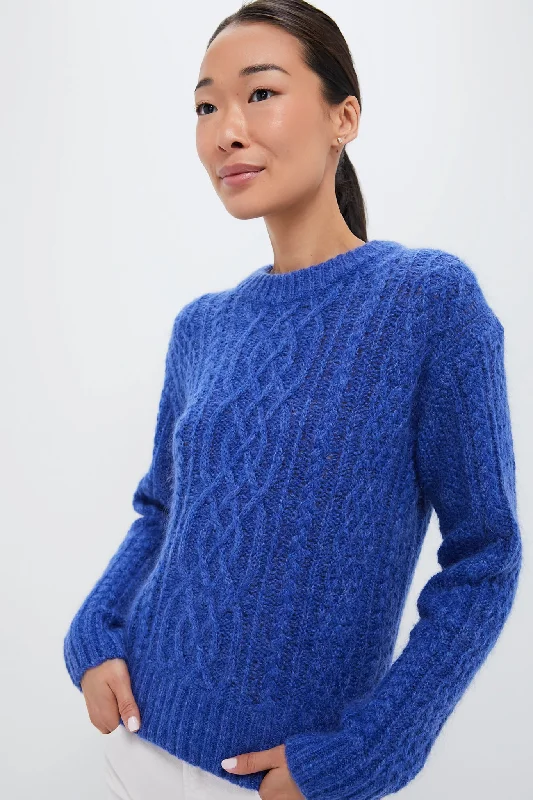 Outdoor Knit TopsCobalt Willow Fisherman Sweater