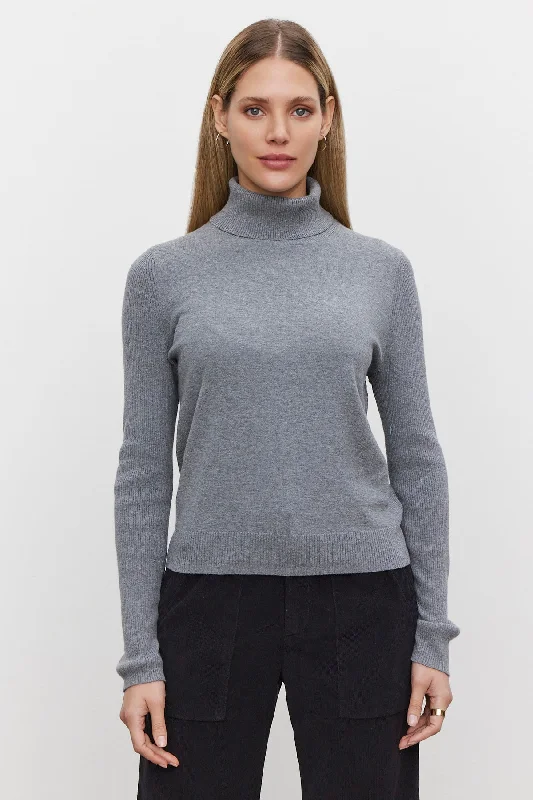 Retro Knit TopsKORIE TURTLENECK SWEATER