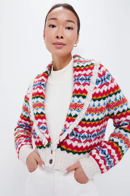 Layered Knit TopsMulti-Colored Charli Cardigan