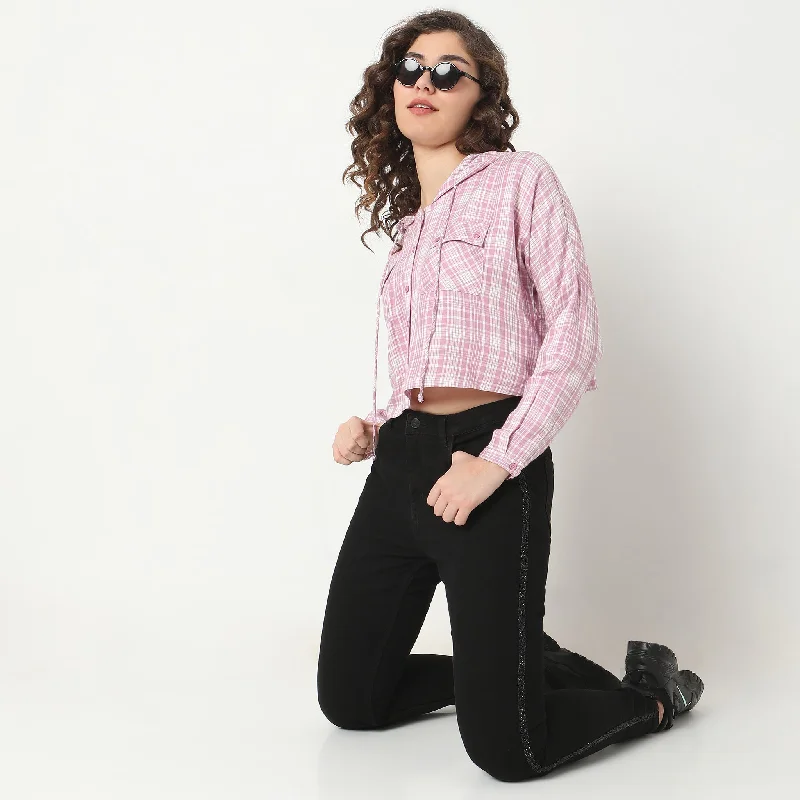 Regular Fit Checkered ShirtLayered Shirts