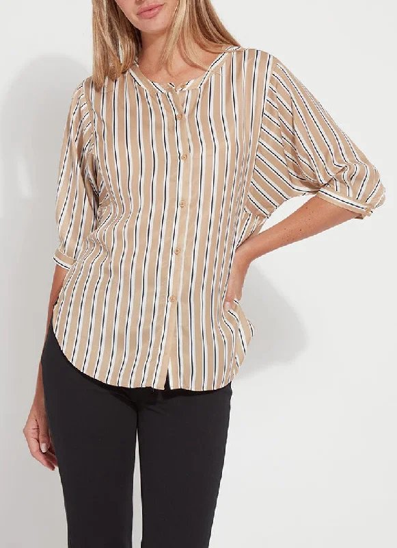 Viviana Satin ShirtRuffled Shirts