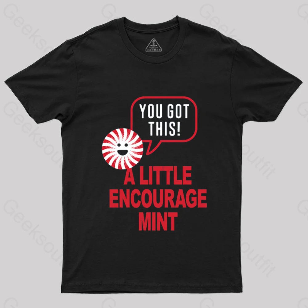 Bamboo TeeA Little Encourage Mint T-shirt