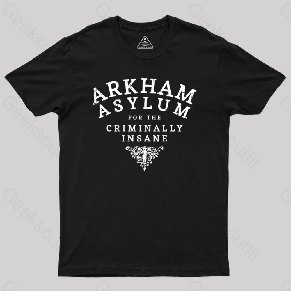 Work TeeArkham Asylum Hospital Geek T-Shirt