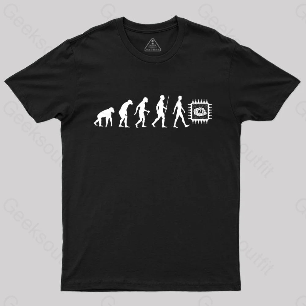 Anti-Static TeeArtificial Intelligence Evolution T-Shirt