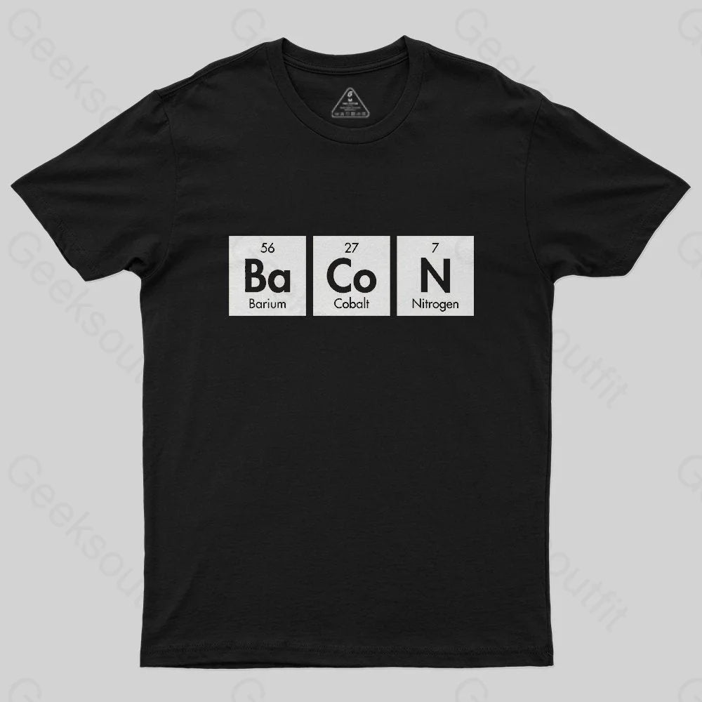 Organic Cotton TeeBacon Elements T-Shirt