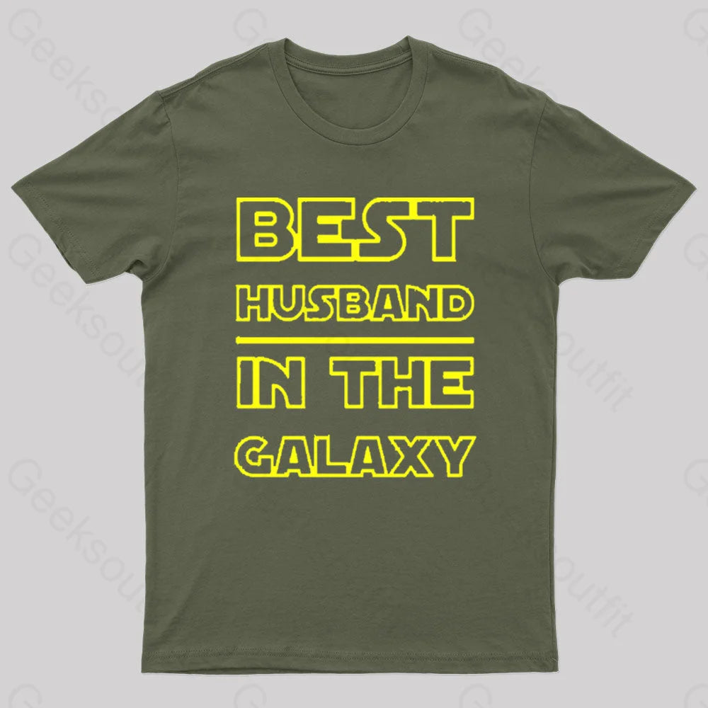 Vintage TeeBest Husband In The Galaxy Nerd T-Shirt