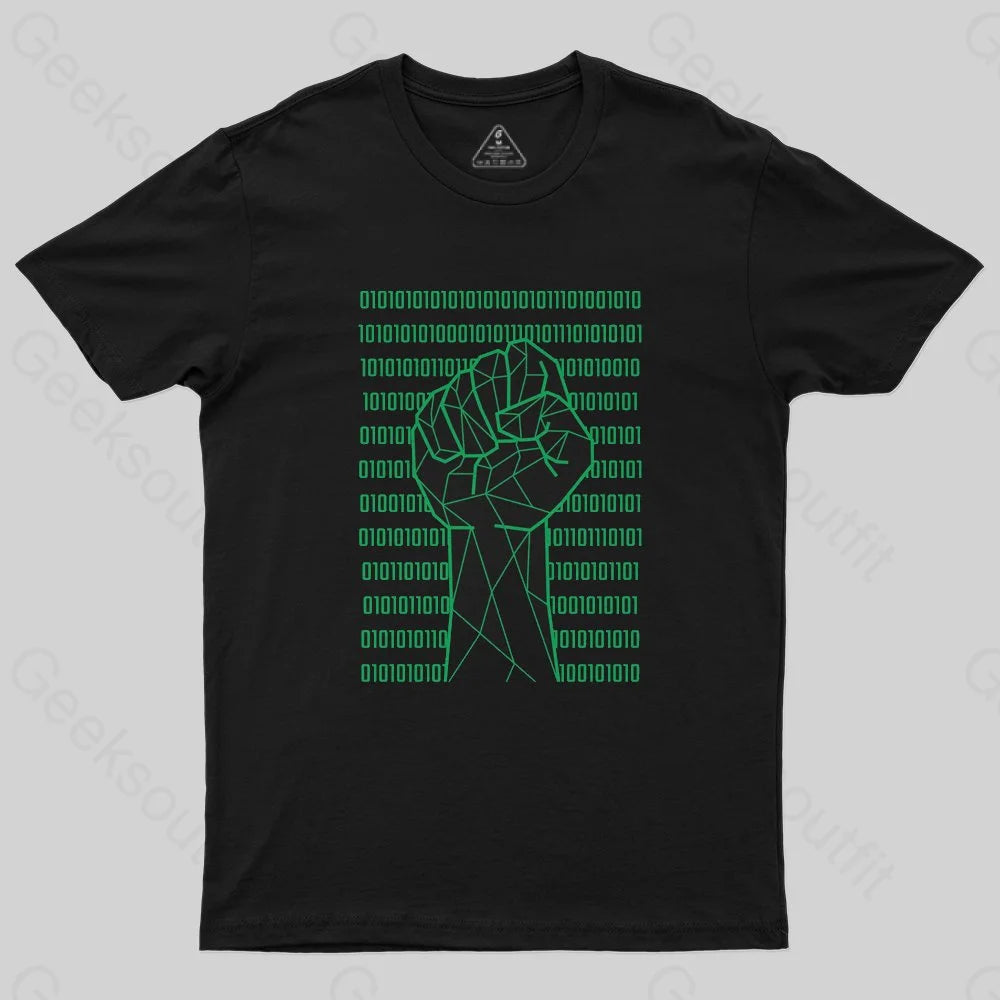 Solid TeeBinary Code T-Shirt