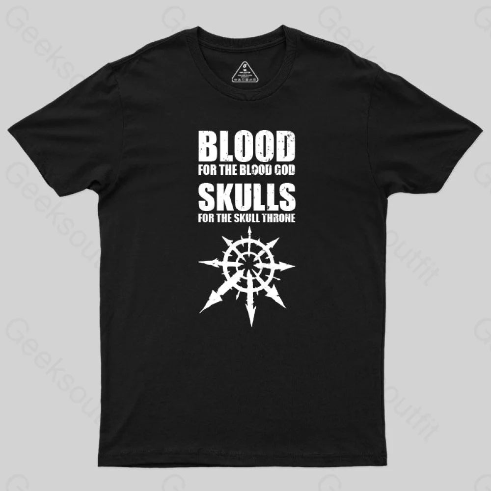 Sleeveless TeeBlood God & Skull Throne-Warhammer 40K T-Shirt