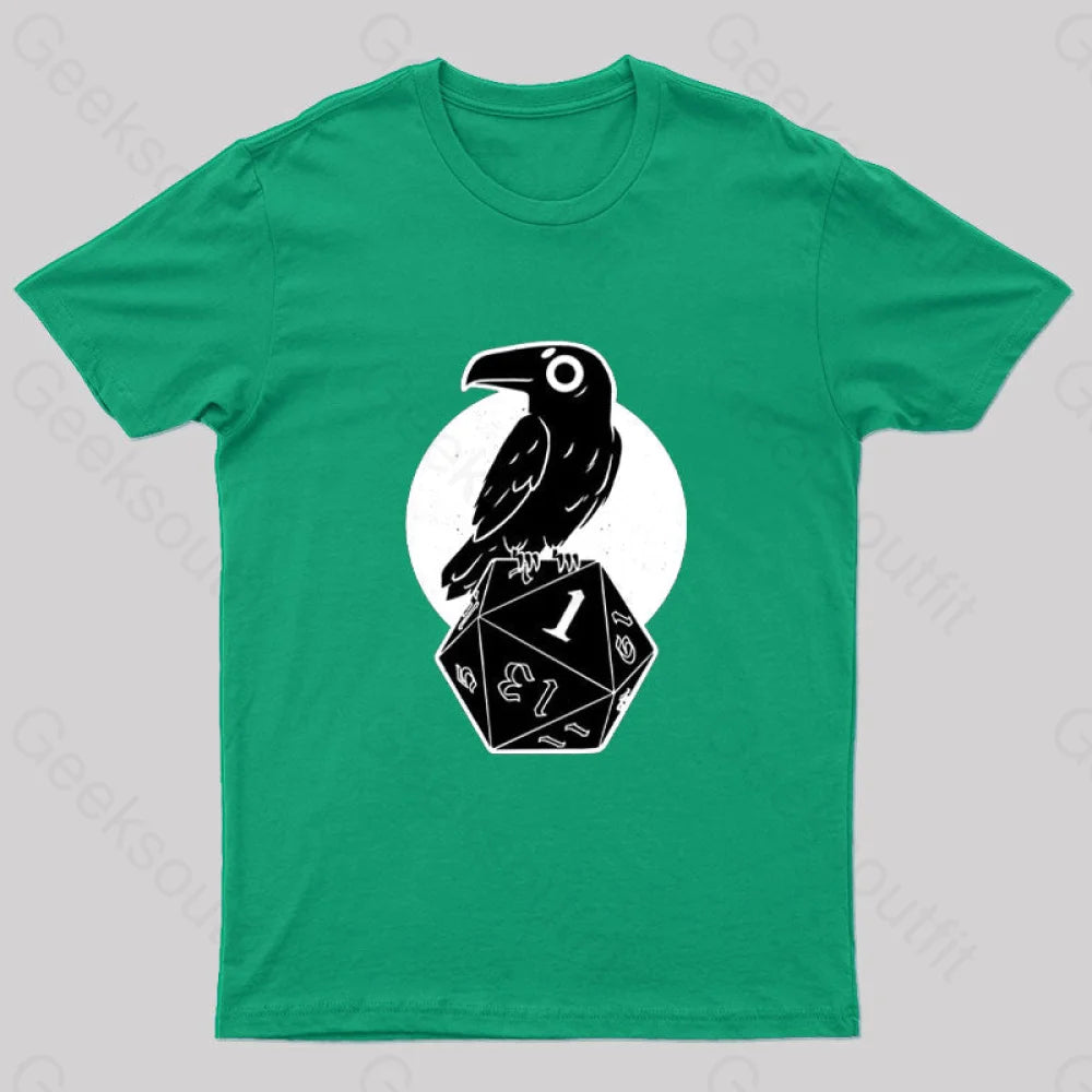 Patchwork TeeCritical Crow Geek T-Shirt