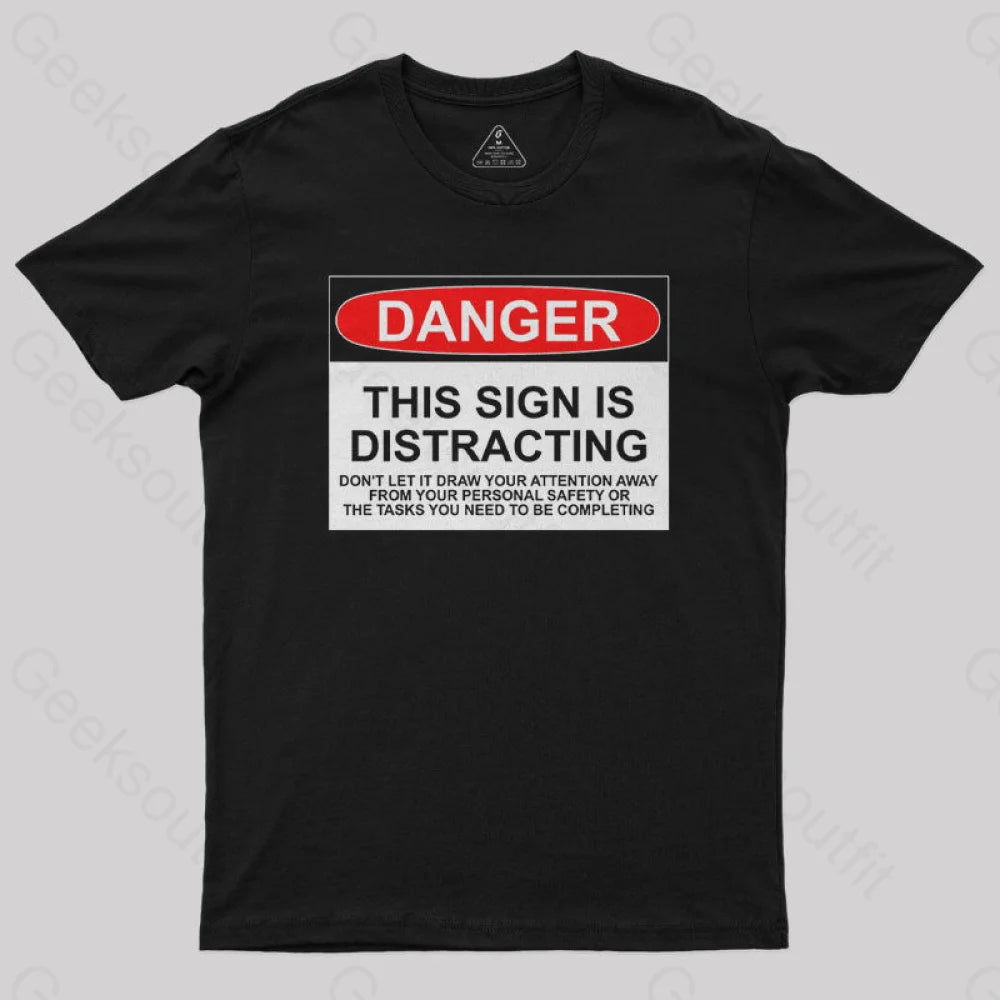 Modal TeeDistraction Sign Nerd T-Shirt