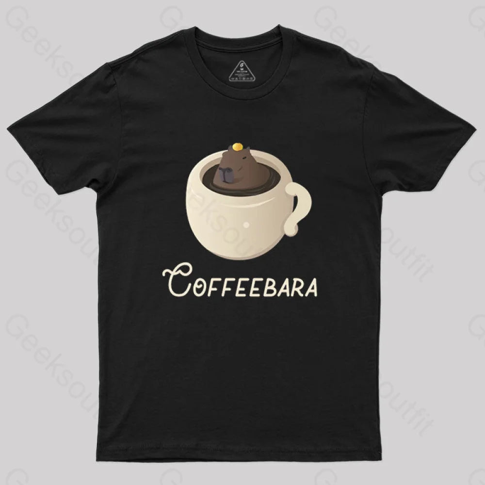 Spring TeeFunny Capybara Coffee Puns T-Shirt