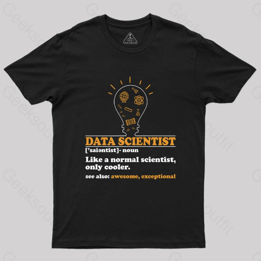 Festival TeeFunny Data Scientist Definition Computer Science T-Shirt