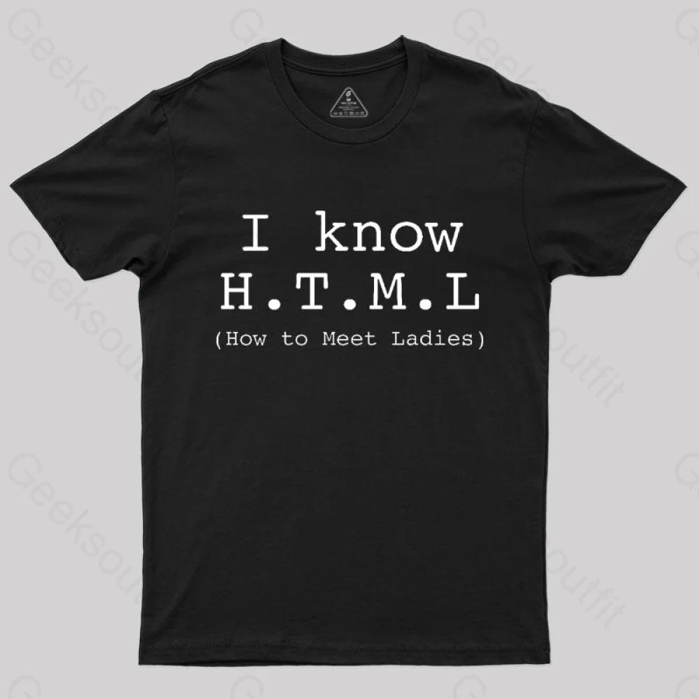 Loose TeeI Know HTML T-Shirt