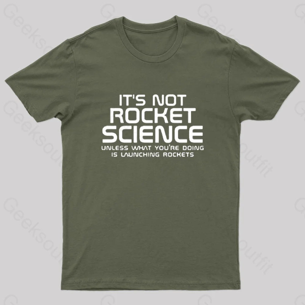 Casual TeeIt's Not Rocket Science Nerd T-Shirt