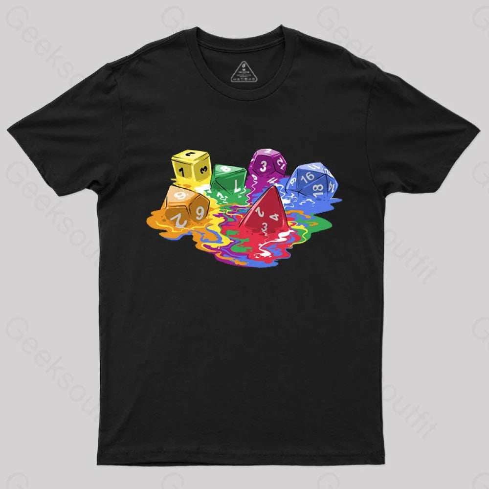 Eco-Friendly TeeMelting Dice T-Shirt