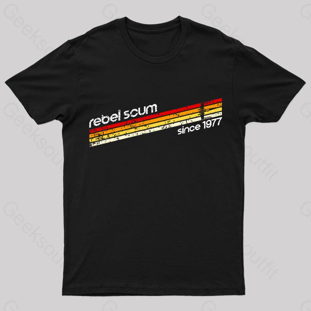 Designer TeeOld School Scum Geek T-Shirt