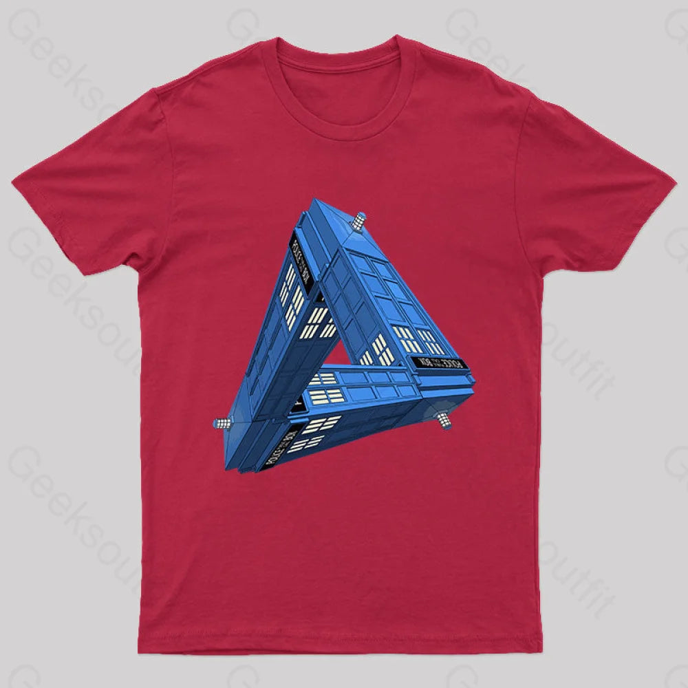 Discounted TeeParadoxical Space and Doctor Who Phone Box T-Shirt