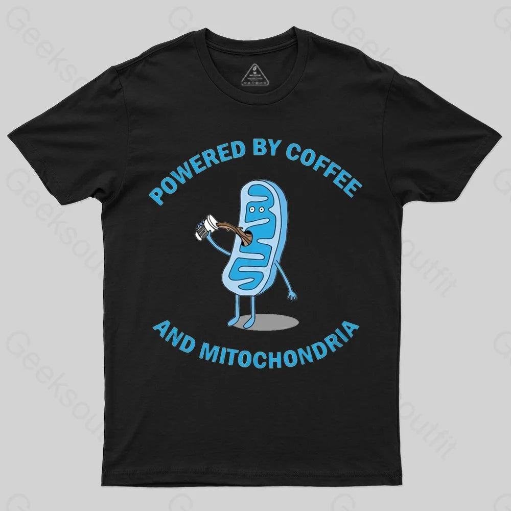 Strapped TeePowered by Coffee and Mitochondria! T-shirt