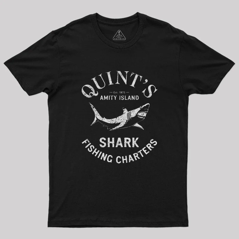 Limited Edition TeeQuint's Shark Fishing Charters T-Shirt