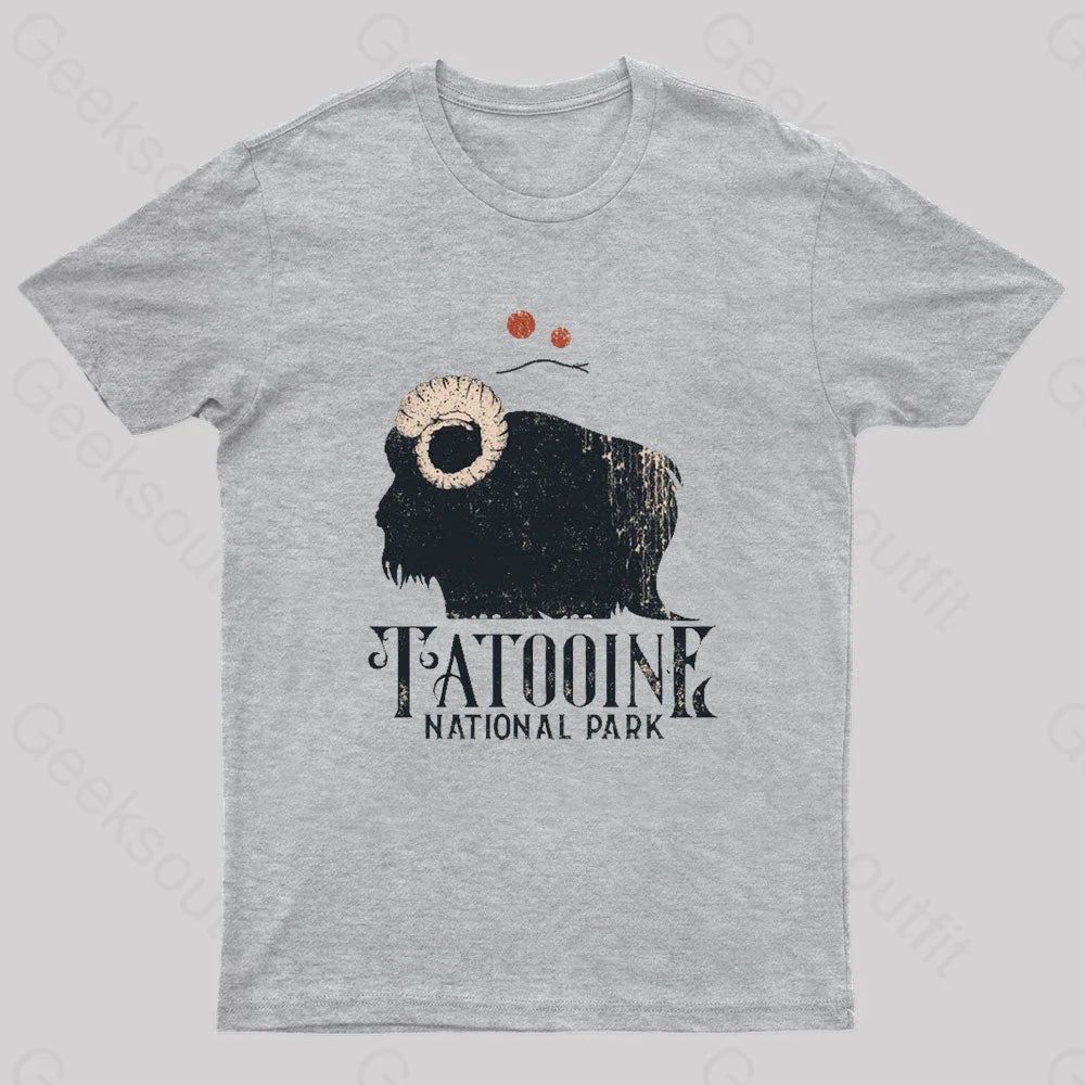 Glitter TeeTatooine National Park Geek T-Shirt