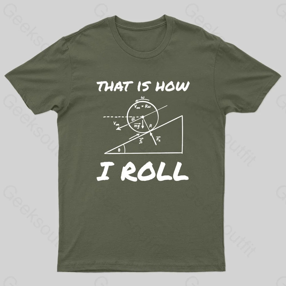 Streetwear TeeThis Is How I Roll Nerd T-Shirt