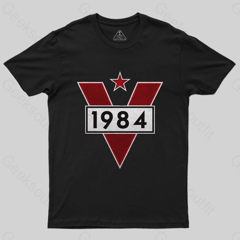 Moisture-Wicking TeeV Star 1984 T-shirt