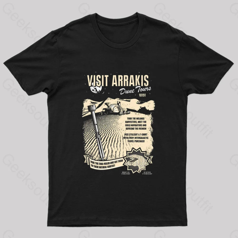 Best-Selling TeeVisit Arrakis Nerd T-Shirt