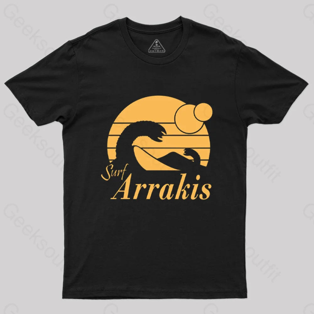 Fall TeeVisit Arrakis Surf Desert Planet T-Shirt