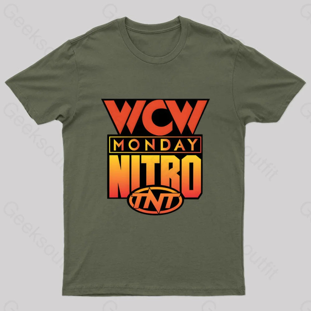 Patterned TeeWCW Nitro Nerd T-Shirt