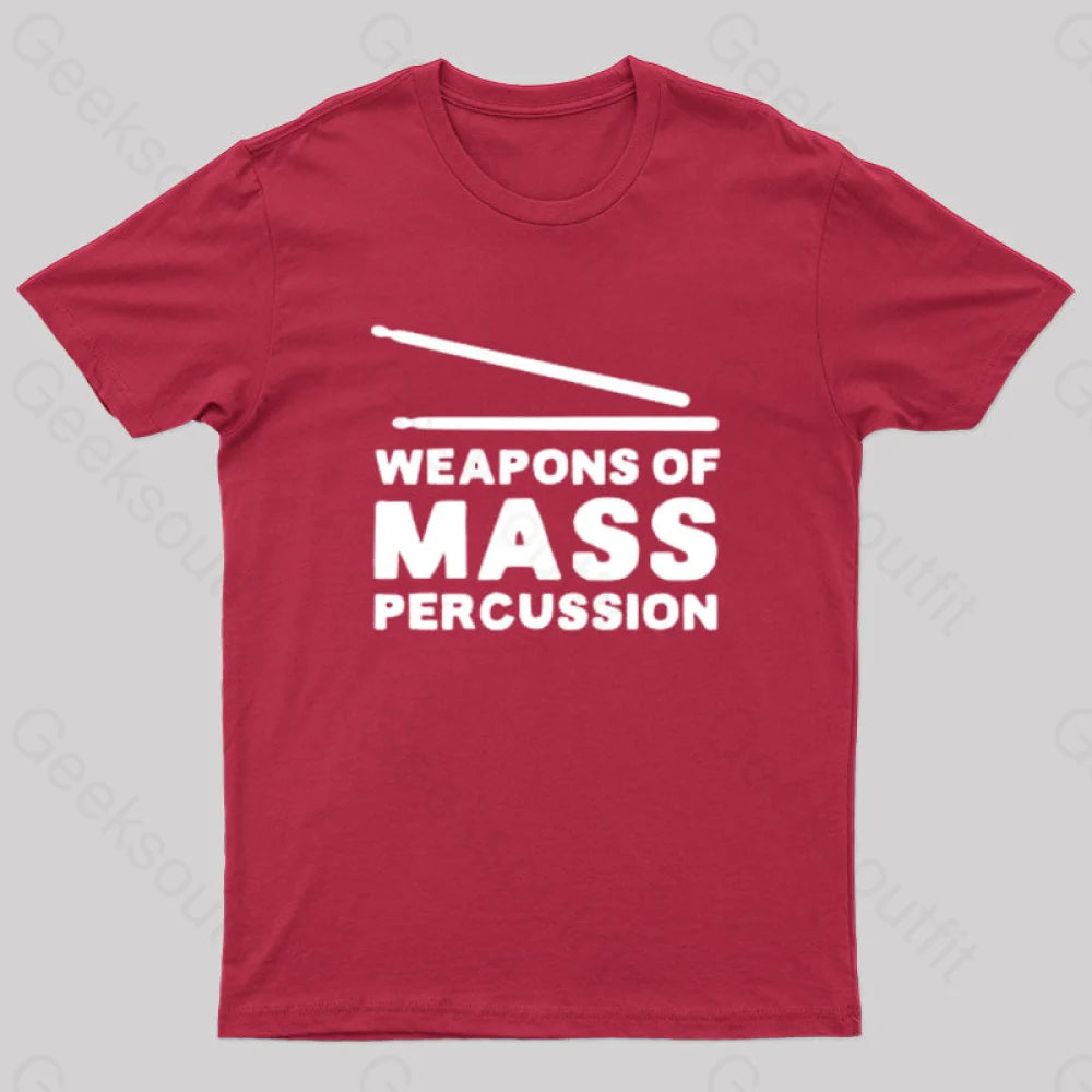 Collaboration TeeWeapons Of Mass Percussion T-Shirt