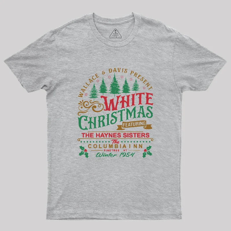 Lightweight TeeWhite Christmas Geek T-Shirt