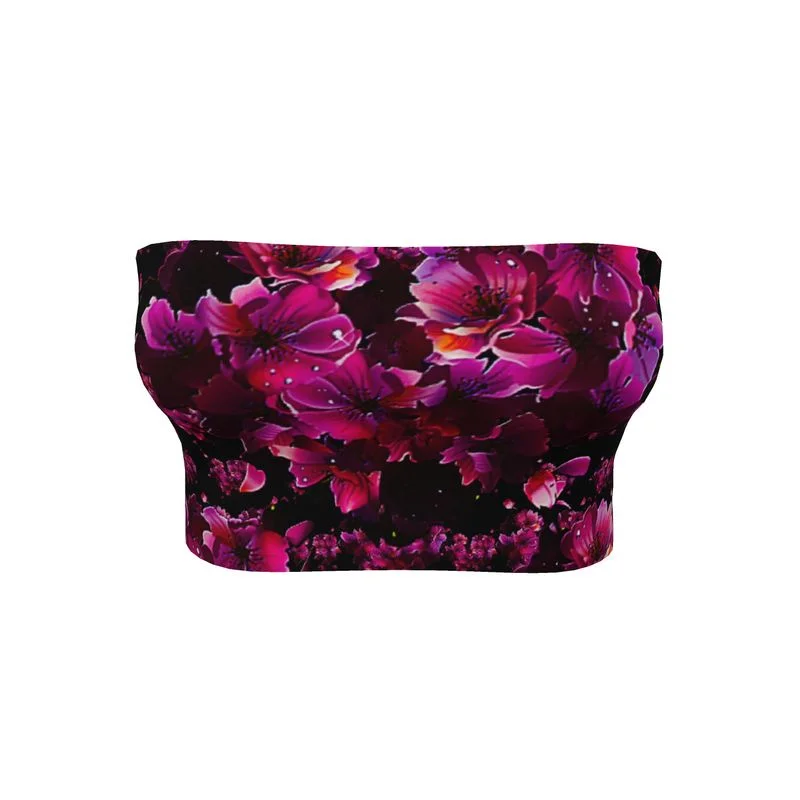 TRP Floral Print 02 Designer Bandeau BraCroptopdesign