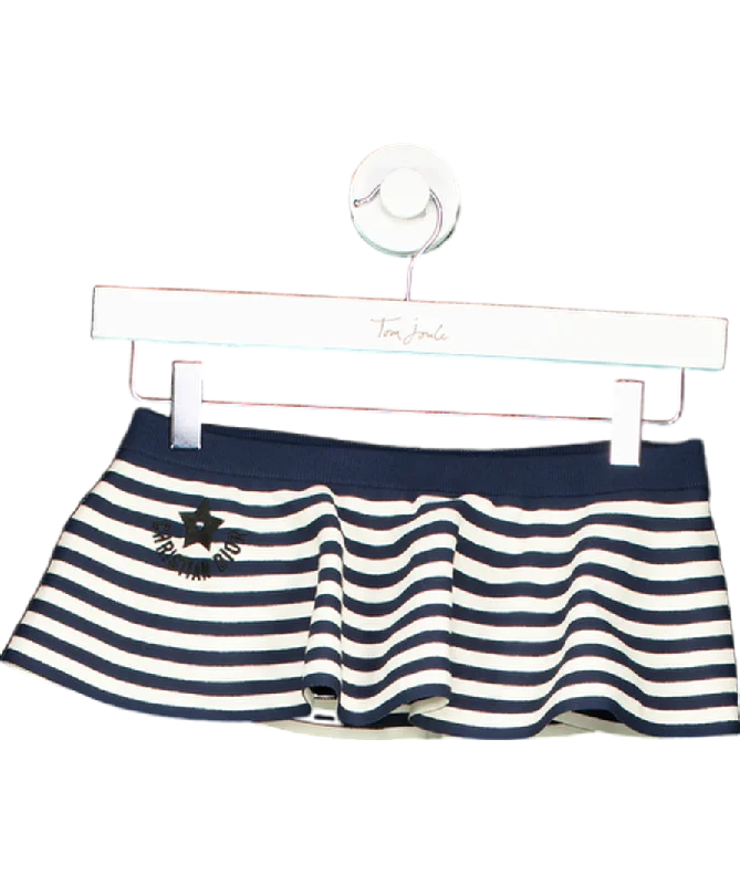 Christian Dior Blue Stripe Bandeau Top UK MCroptopmoment